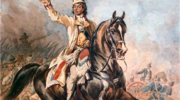 Juliusz Kossak, Portret Tadeusza Kościuszki. Źródło: Wikimedia Commons
