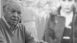 Henryk Mandelbaum, więzień Sonderkommando, bezpośredni świadek zagłady węgierskich Żydów w Auschwitz. 12.05.2008. Fot. PAP/A. Grygiel 