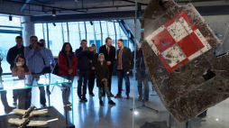 Ster kierunku polskiego samolotu PZL 23 Karaś w Muzeum II Wojny Światowej w Gdańsku. Fot. PAP/A. Warżawa 