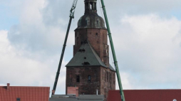 Katedra w Gorzowie Wlkp. po pożarze. Fot. PAP/L. Muszyński