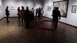 Wystawa "Miejska rewolta. Awangarda w zbiorach Muzeum Narodowego w Warszawie". Fot. PAP/T. Gzell 
