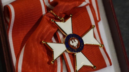 Krzyż Komandorski Orderu Odrodzenia Polski. Fot. PAP/J. Kamiński 