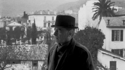 Witold Gombrowicz, Vence, 1965. Fot. Bohdan Paczowski. Źródło: Cuture