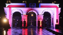 Capstrzyk Niepodległości przed Grobem Nieznanego Żołnierza w Warszawie. Fot. PAP/P. Supernak