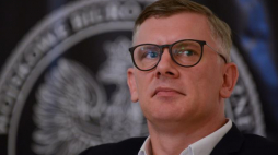 Dyrektor Wojskowego Biura Historycznego Sławomir Cenckiewicz. Fot. PAP/J. Kamiński