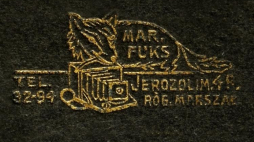"Marjan Fuks - pierwszy fotoreporter II RP". Źródło: Dom Spotkań z Historią