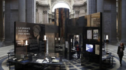 Wystawa poświęcona Marii Skłodowskiej-Curie w paryskim Panteonie. Fot. PAP/EPA