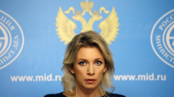 Rzeczniczka rosyjskiego MSZ Maria Zacharowa. Fot. PAP/EPA
