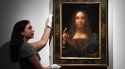 "Zbawiciel Świata" Leonardo da Vinci