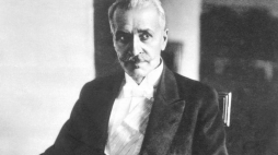 Reprodukcja fotografii A. Masłowskiego: Ignacy Mościcki, Prezydent Rzeczypospolitej Polskiej w latach 1926-1939, Warszawa. Fot. PAP/Reprodukcja