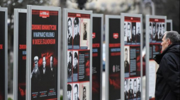 Wystawa IPN „Zbrodnie komunistyczne w Marynarce Wojennej w okresie stalinowskim”. Fot. PAP/R. Jocher