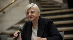 Dyrektor Muzeum Narodowego Agnieszka Morawińska. Fot. PAP/M. Obara