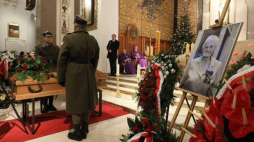 Uroczystości pogrzebowe prof. Barbary Otwinowskiej. Fot. PAP/P. Supernak