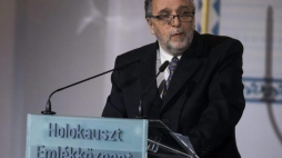 Szef Federacji Węgierskich Gmin Żydowskich, Andras Heisler. Fot. PAP/EPA