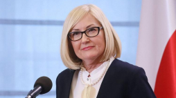 Rzecznik rządu Joanna Kopcińska. Fot. PAP/P. Supernak