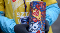 Kwesta podczas 26. Finału Wielkiej Orkiestry Świątecznej Pomocy. Fot. PAP/J. Kaczmarczyk