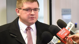 Poseł Kukiz`15 Tomasz Rzymkowski. Fot. PAP/R. Pietruszka