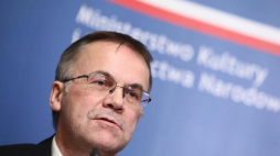 Wiceminister Kultury i Dziedzictwa Narodowego Jarosław Sellin. Fot. PAP/L. Szymański