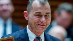Dyrektor Muzeum Górnictwa Węglowego w Zabrzu Bartłomiej Szewczyk. Fot. PAP/A. Grygiel