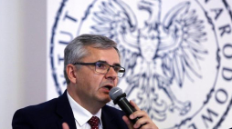 Dyrektor Oddziału Instytutu Pamięci Narodowej w Katowicach, dr Andrzej Sznajder. Fot. PAP/T. Gzell