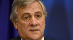 Szef PE Antonio Tajani. Fot. PAP/EPA