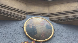 Tondo na kamienicy w Cieszynie. Fot. Urząd Miejski w Cieszynie
