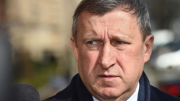 Ambasador Ukrainy w Polsce Andrij Deszczyca. Fot. PAP/R. Pietruszka