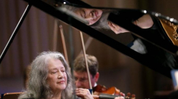 Martha Argerich. Fot. PAP/EPA