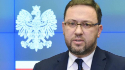 Wiceszef MSZ, szef zespołu ds. dialogu prawno-historycznego z Izraelem Bartosz Cichocki. Fot. PAP/R. Pietruszka 
