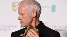  Martin McDonagh laureat nagrody BAFTA za "Trzy billboardy za Ebbing, Missouri" g British Film for "Three Billboards Outside Ebbing, Missouri". Fot. PAP/EPA