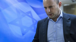 Izraelski minister edukacji Naftali Bennett. Fot. PAP/EPA