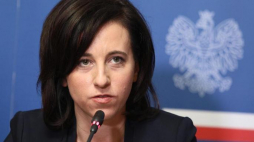 Przewodnicząca Gminy Wyznaniowej Żydowskiej w Warszawie Anna Chipczyńska. Fot. PAP/L. Szymański