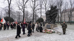  78. rocznica pierwszej masowej zsyłki Polaków na Sybir - obchody w Poznaniu. Fot. PAP/J. Kaczmarczyk