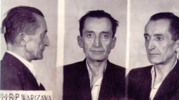 Gen. August Emil Fieldorf "Nil" - zdjęcie MBP z 1950 r. Źródło: Archiwum IPN