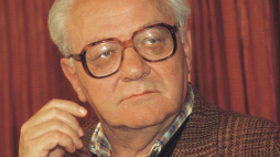 Gustaw Herling-Grudziński. Fot. PAP/G. Rogiński