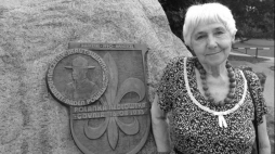 Hm. Hanna Tanaś na Polance Redłowskiej. Źródło: ZHP