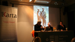 Jacek Winkler – Polak w walce z sowieckim imperium w Afganistanie. Debata w "Karcie". Fot. Dominik Czapigo/Karta 