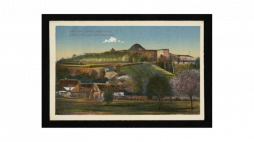 Kopiec Kościuszki - pocztówka z 1920-1921 r. Źródło: BN Polona