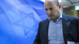 Izraelski minister oświaty Naftali Bennett. Fot. PAP/EPA