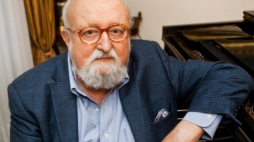  Kompozytor, dyrygent i pedagog muzyczny Krzysztof Penderecki. Fot. PAP/M. Kłoś
