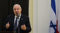 Prezydent Izraela Reuwen Riwlin. Fot. PAP/J. Kamiński