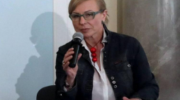Małgorzata Tkacz-Janik, pełnomocniczka Kongresu Kobiet ds. obchodów Stulecia Praw Kobiet. 01.2018. Fot. PAP/T. Gzell 