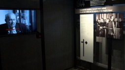 Wystawa "Cele bezpieki. Areszt Ministerstwa Bezpieczeństwa Publicznego 1945-1954". Źródło: Serwis Wideo PAP
