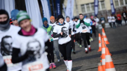 VI Bieg Pamięci Żołnierzy Wyklętych "Tropem Wilczym" na warszawskiej Cytadeli. 04.03.2018. Fot. PAP/J. Turczyk 