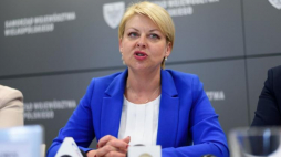 Przewodnicząca Związku Polaków na Białorusi Andżelika Borys. 2017 r. Fot. PAP/J. Kaczmarczyk