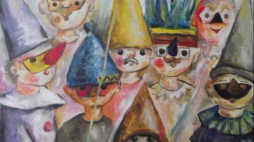 Tadeusz Makowski, Maskarada. Źródło: Teatr Lalka