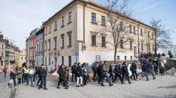 Marsz pamięci w 76. rocznicę likwidacji ochronki żydowskiej w Lublinie. Fot. PAP/W. Pacewicz