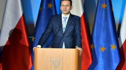 Premier Mateusz Morawiecki, 14 bm. podczas spotkania na Politechnice Wrocławskiej, zorganizowanego z okazji 50. rocznicy wydarzeń Marca ’68. Fot. PAP/M. Kulczyński