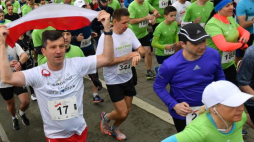 Biegu Konstytucji 3 Maja w Warszawie. Fot. PAP/B. Zborowski