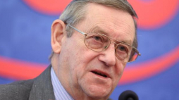 Prof. Norman Davies. Fot. PAP/L. Szymański